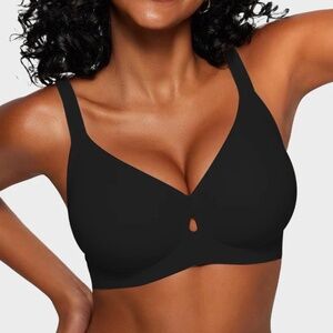 INVISIBLE JELLY LIFT BRA WITH BREATHABLE WATER DROP HOLLOW
